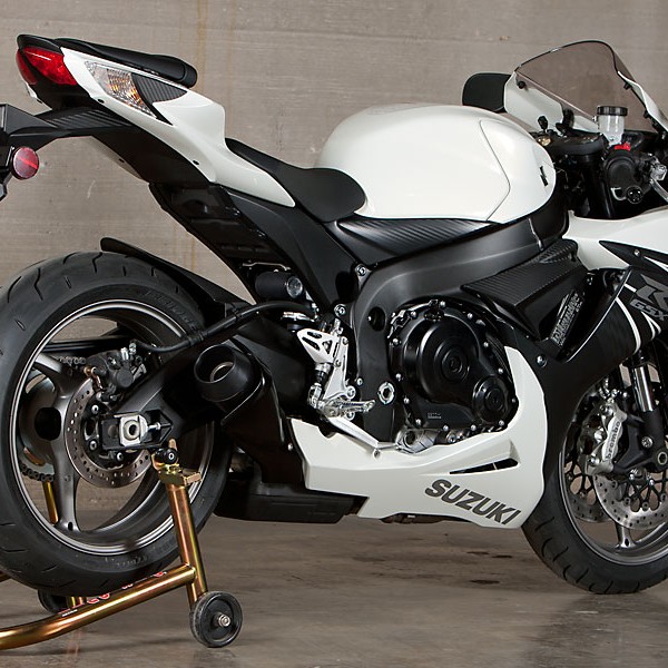 M4 Black 'GP' Slip-On 2011-2023 Suzuki GSX-R750 - SU6112-GP